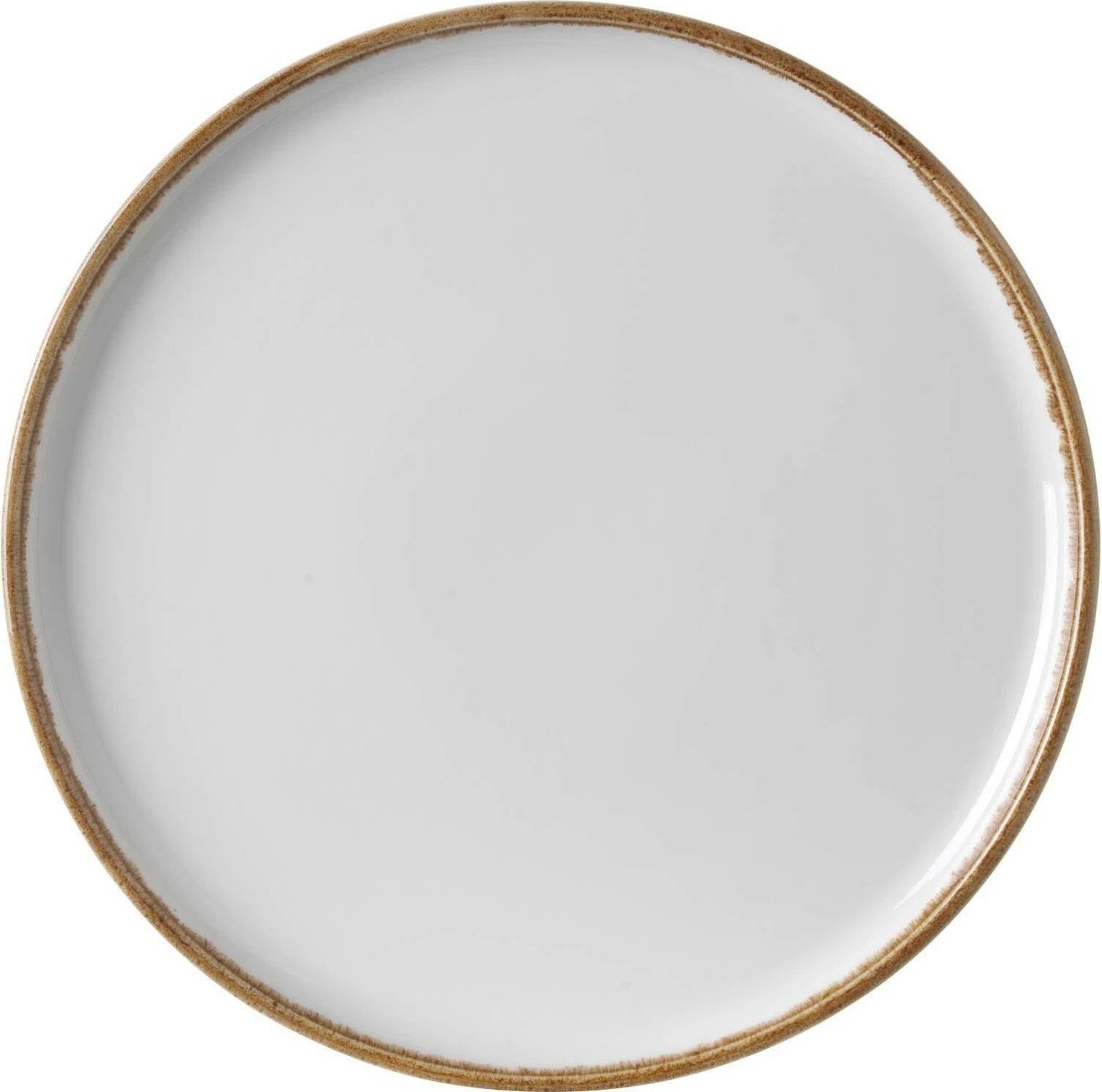 Pjatë me buzë të lartë Fine Dine Vanilla 300mm, krem, set 6 copë