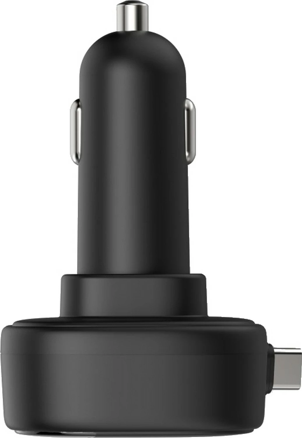 Karikues veture Hama GaN, 2x USB-C, 30W, kabllo e zgjatshme, bardhë