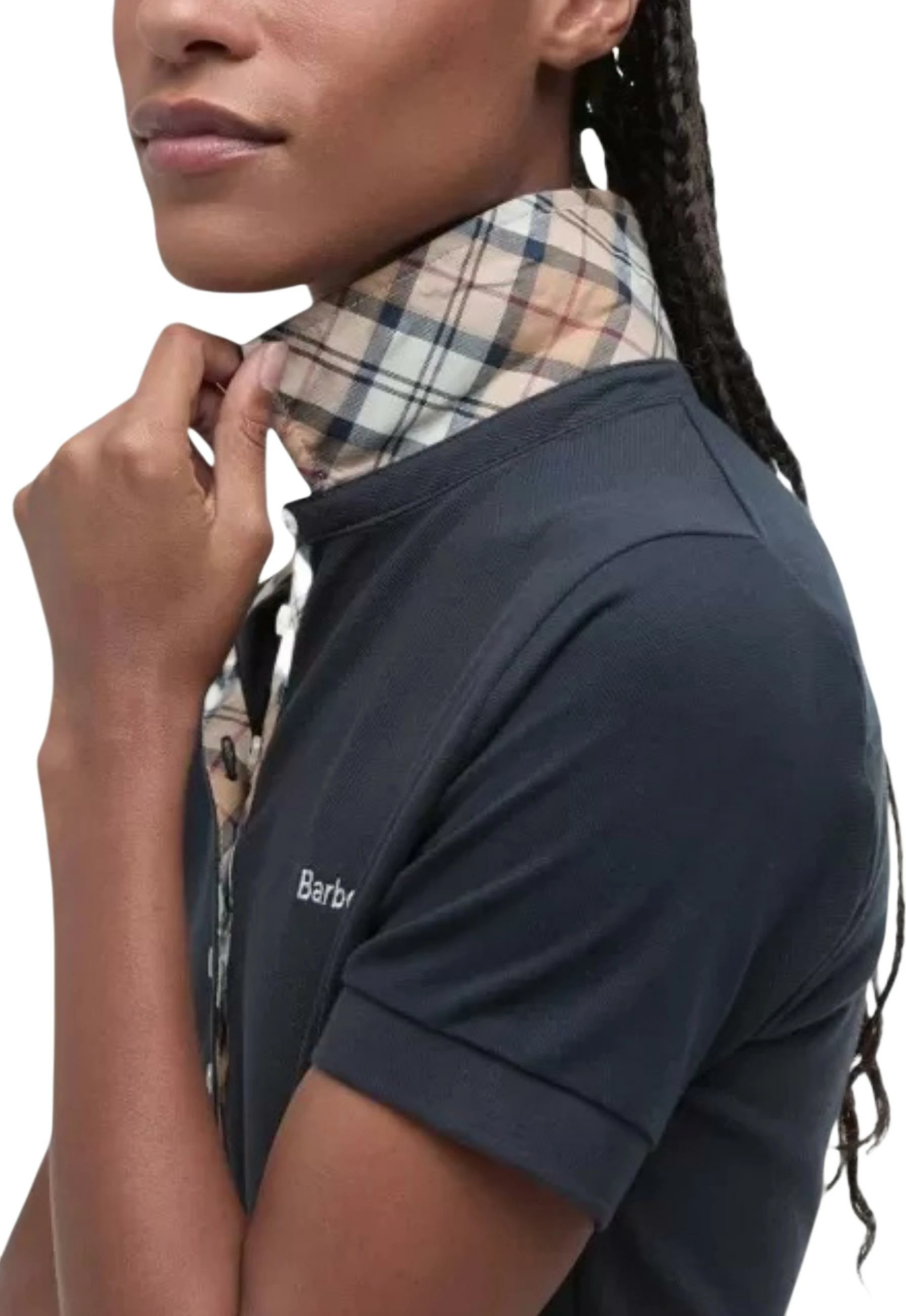 Maicë polo për femra Barbour Portsdown LML0634, kaltër e errët [Madhësia: 10]