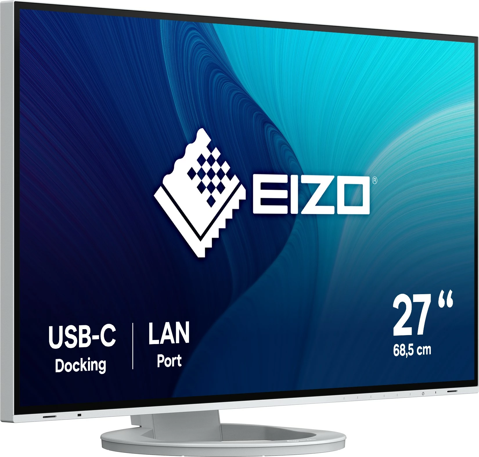 Monitor Eizo FlexScan EV2795, 27", Quad HD, LED, Bardhë