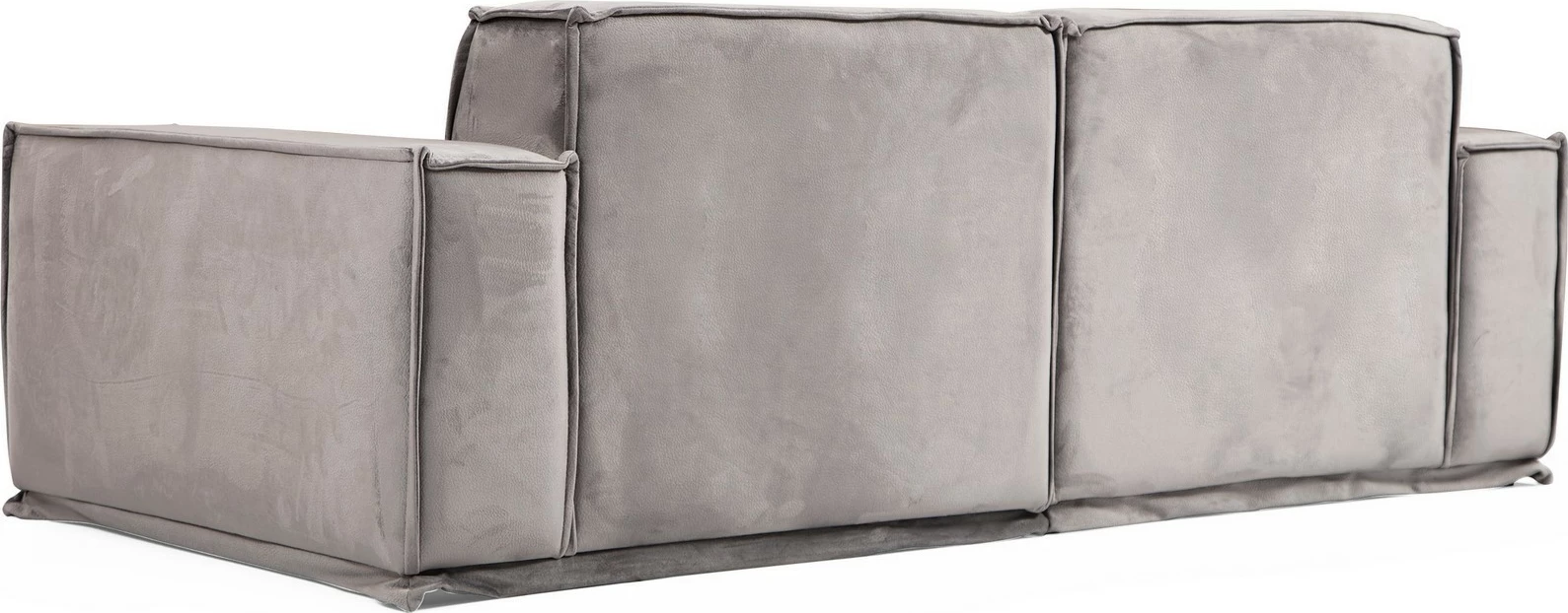 Divan dy ulëshe Atelier del Sofa, Lego 2 Seater, ngjyrë gri