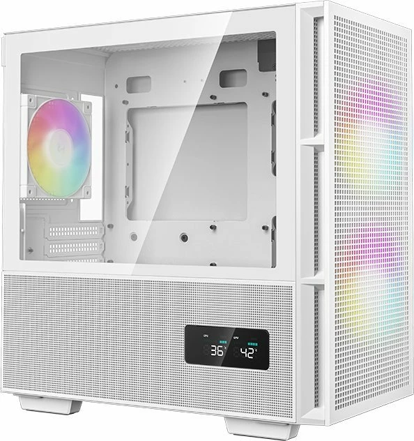 Kasë Deepcool CH360 ARGB (R-CH360-WHAPE3D-G-1) Mini Tower Micro-ATX/Mini-ITX, e bardhë