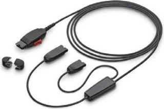 Kabllo trajnimi Poly Y me QD Lock për kufje digjitale 85S09AA, e zezë