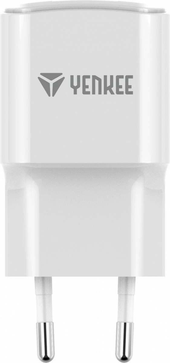 Karikues muri USB YENKEE YAC 2013WH, 12W, 2.4A, Bardhë
