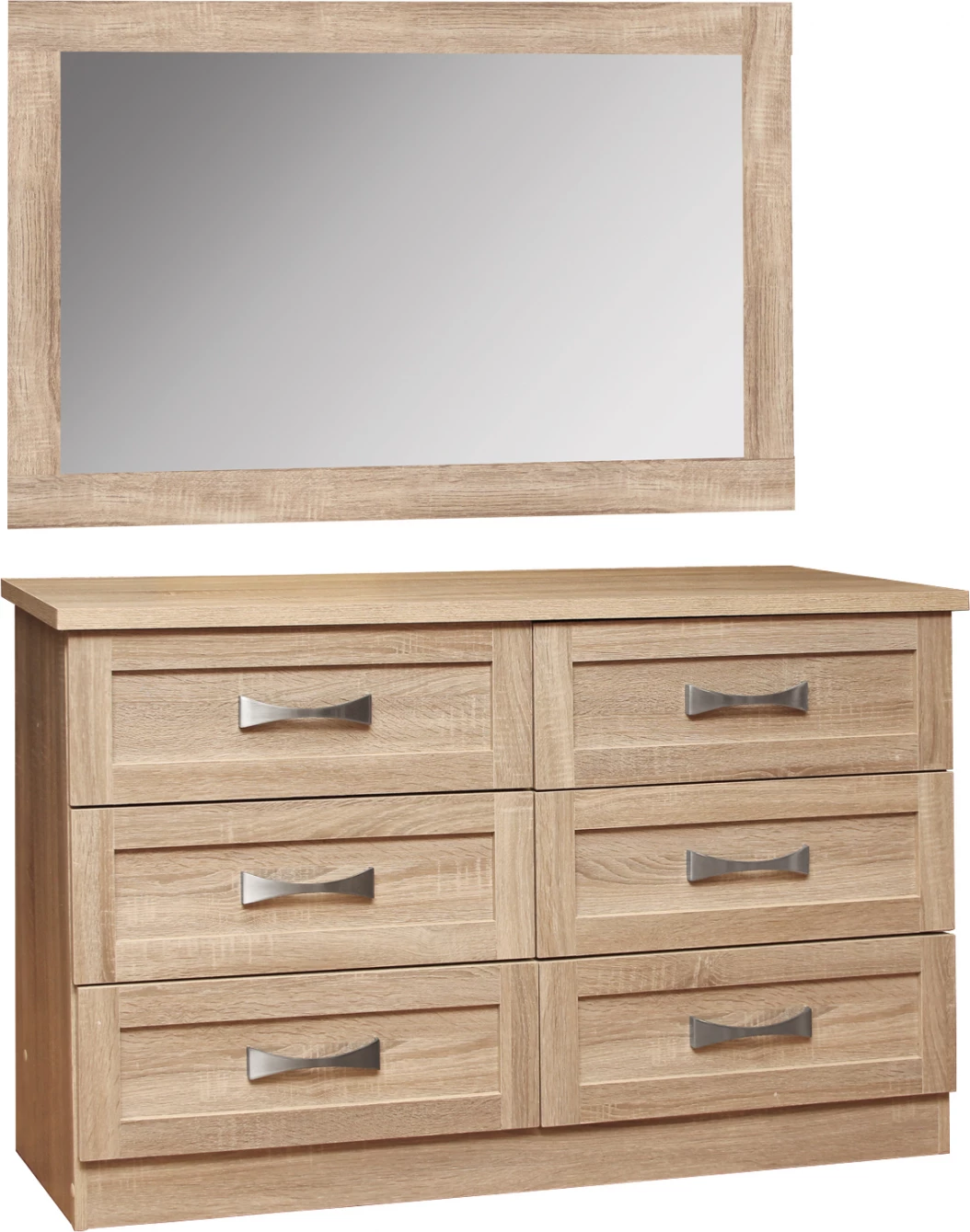 Komodinë me pasqyrë Sonama FH10172.02 120x40x76 cm