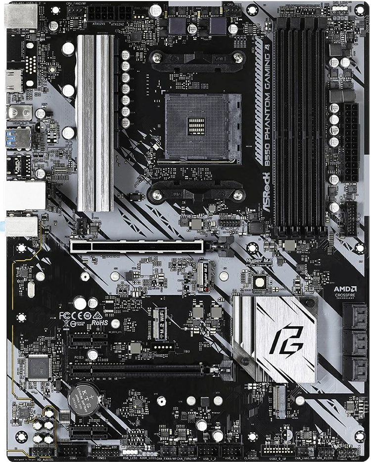 Pllakë amë Asrock B550 Phantom Gaming 4, Socket AM4, ATX
