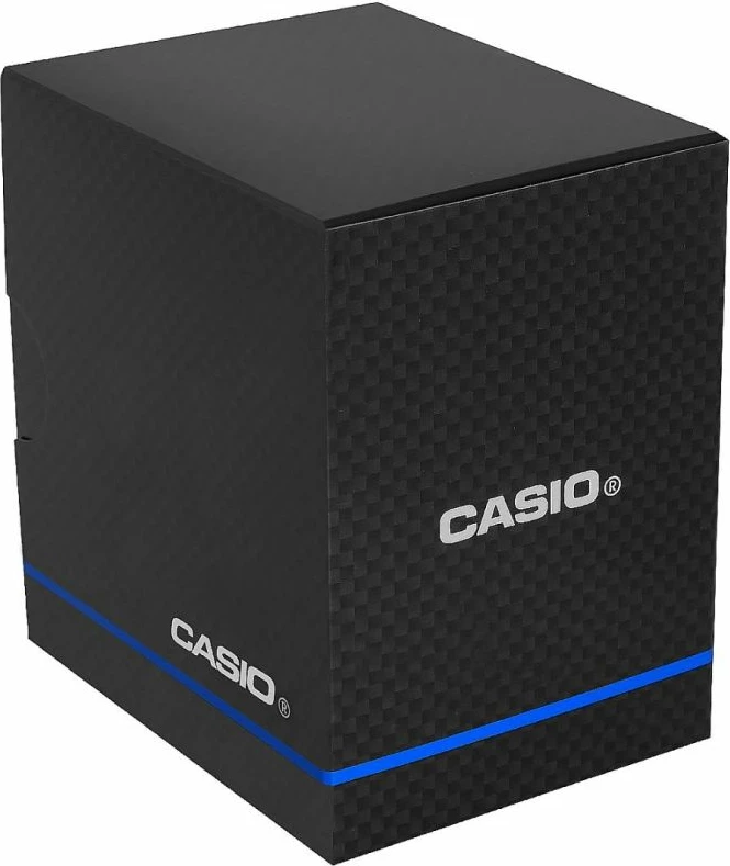 Orë dore për meshkuj Casio MW-240-7EVEF, e zezë, me kuti