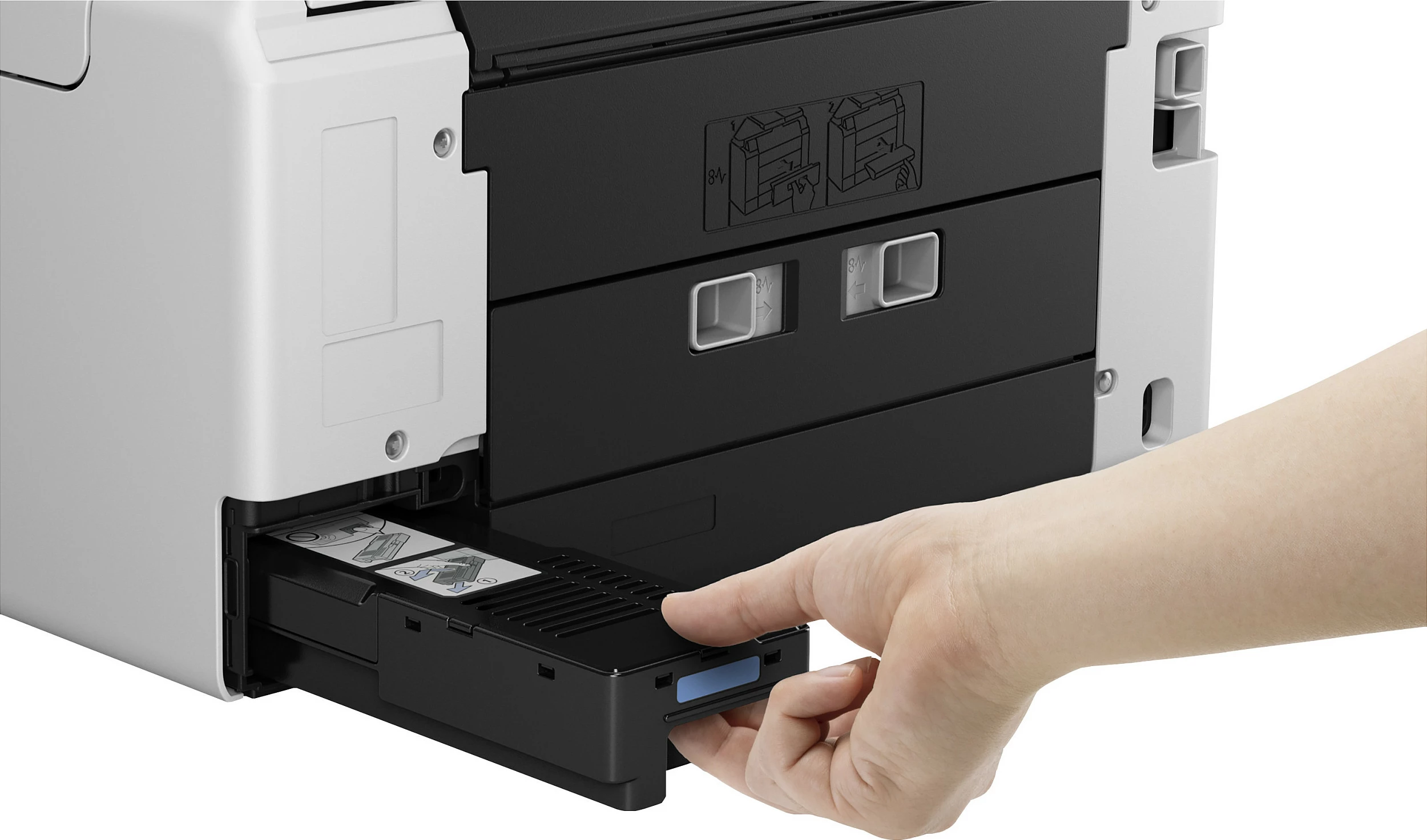 Printer multifunksional Canon MAXIFY GX6150, Inkjet me ngjyra, A4, Duplex, Wi‑Fi/Ethernet, bardh e zi