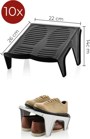 Set rampash për këpuca (10 copë), Aberto Design, 08007-10