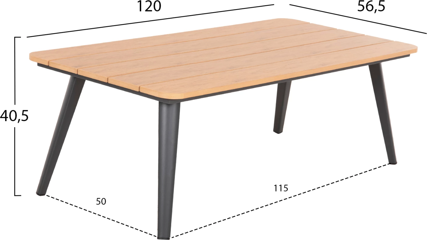 Set ulëse për kopsht MAERLY FH6140.02, antracit/bezhë