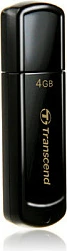 USB Transcend JetFlash 350 4GB, USB 2.0, e zezë