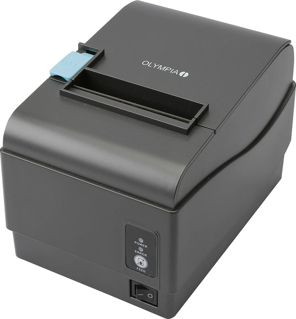 Printer termik POS Olympia KPR 80, 80mm, RS-232, me prerës, i zi