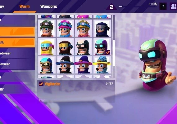 Worms Rumble - Action All-Stars Pack DLC Global
