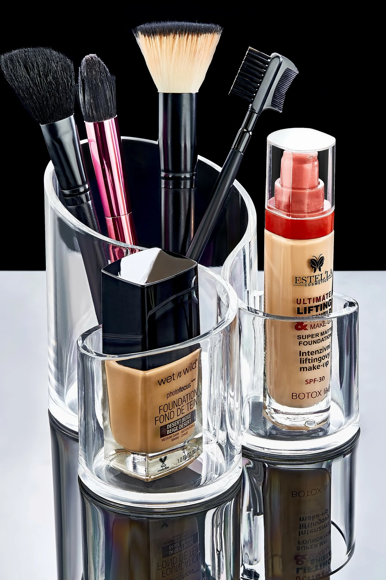 Organizues grimi akrilik transparent, Evila Originals, FT-008