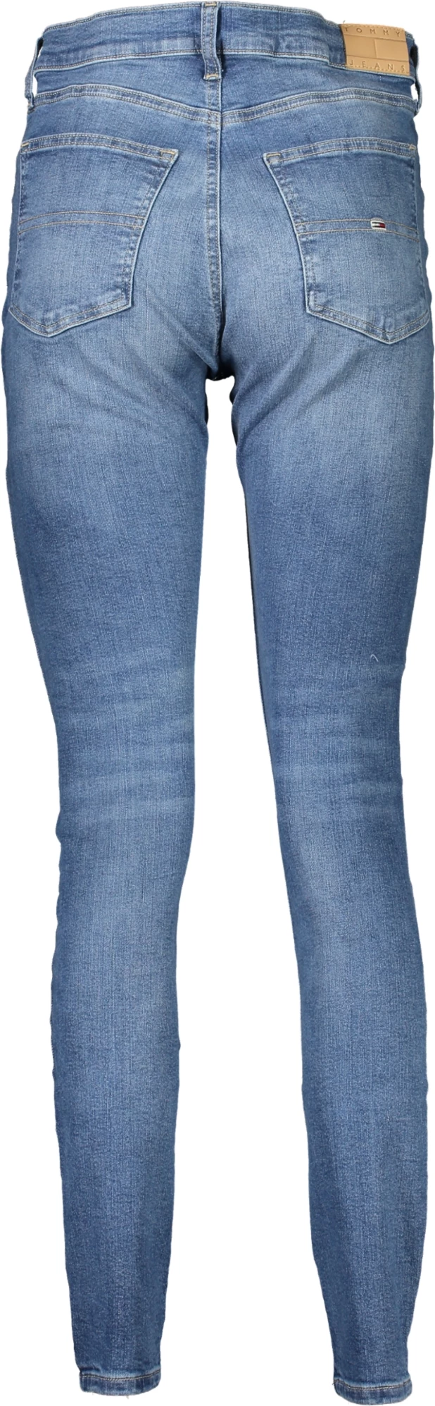 Xhinse për femra TOMMY HILFIGER SYLVIA HIGH SUPER SKINNY, blu