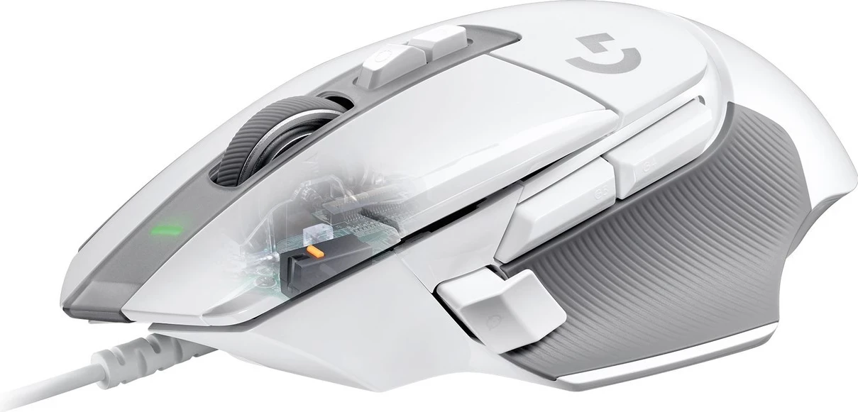 Mausi Logitech G502 X, i bardhë