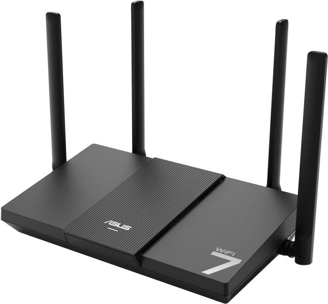Router Asus RT-BE50 BE3600 WiFi 7, Dual-Band, AiMesh, 2.5G WAN, 3x1G LAN, e zezë