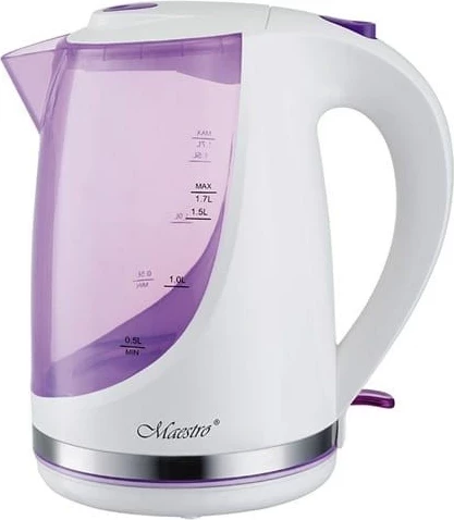 Çajnik elektrik Maestro MR-044, 1.7L, 2200W, Vjollcë