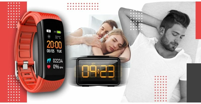 Smartwatch Giewont, zi e kuqe