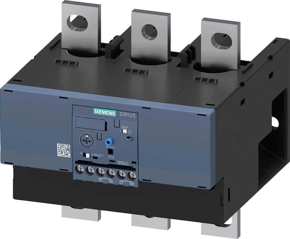 Mbrojtës motorik bimetal Siemens 3RB2066-2MC2, 160–630 A
