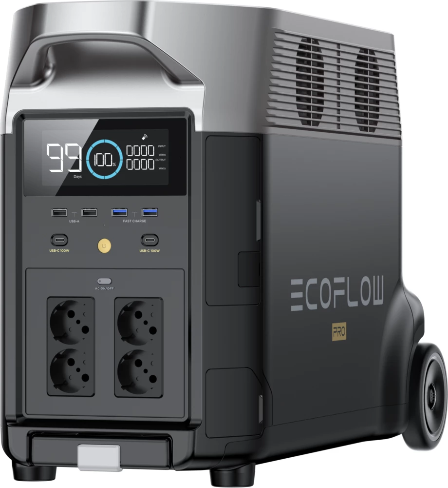 EcoFlow Delta Pro stacion portative ( bateri ) kapacitet 3600Wh