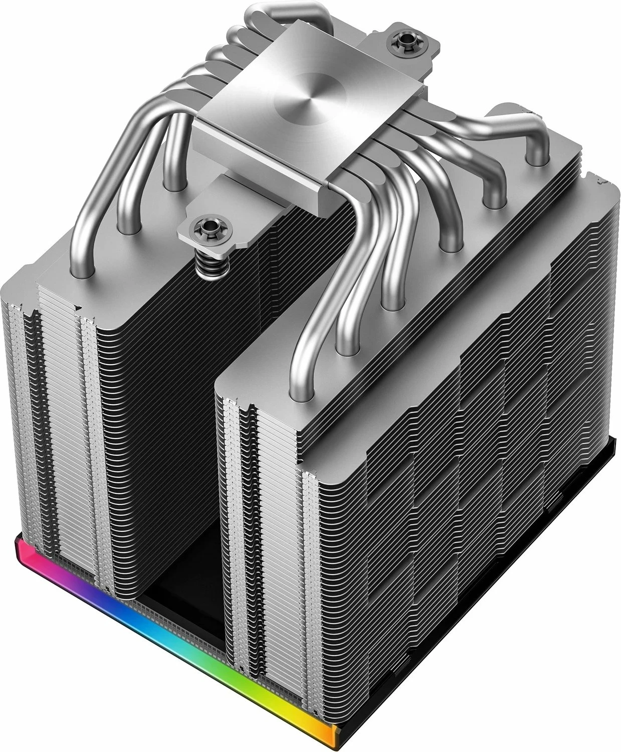 Ftohës CPU Deepcool AK620 Digital SE R-AK620-BKADMN-GJD, 2x120mm, 260W TDP, ARGB, ekran digjital, zi