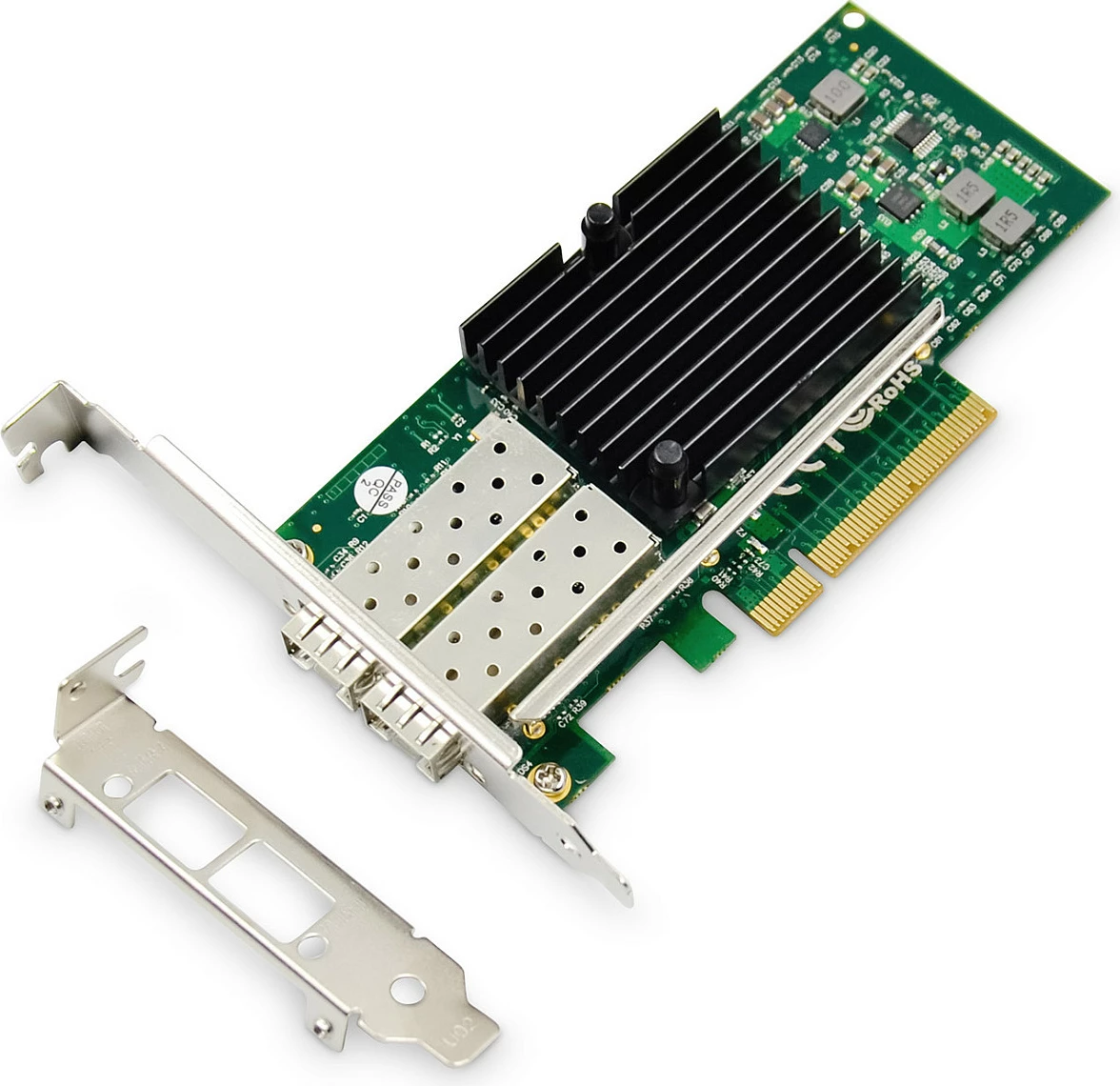 Kartelë rrjeti Digitus Dual Port 10G SFP+ PCIe, Intel JL82599ES, 20 Gbps, Fiber