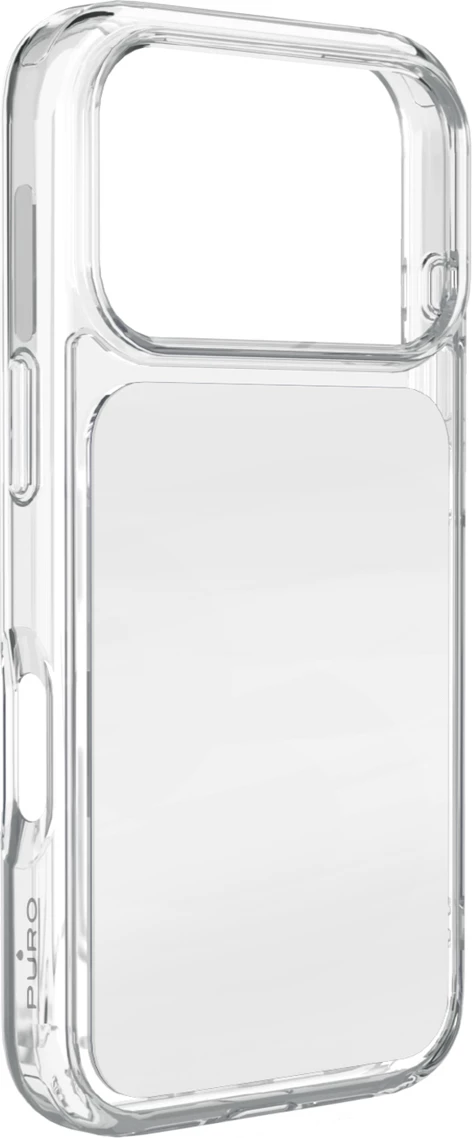 Mbështjellës Puro Plate Mag për iPhone 17 Pro Max, MagSafe, PU, i bardhë