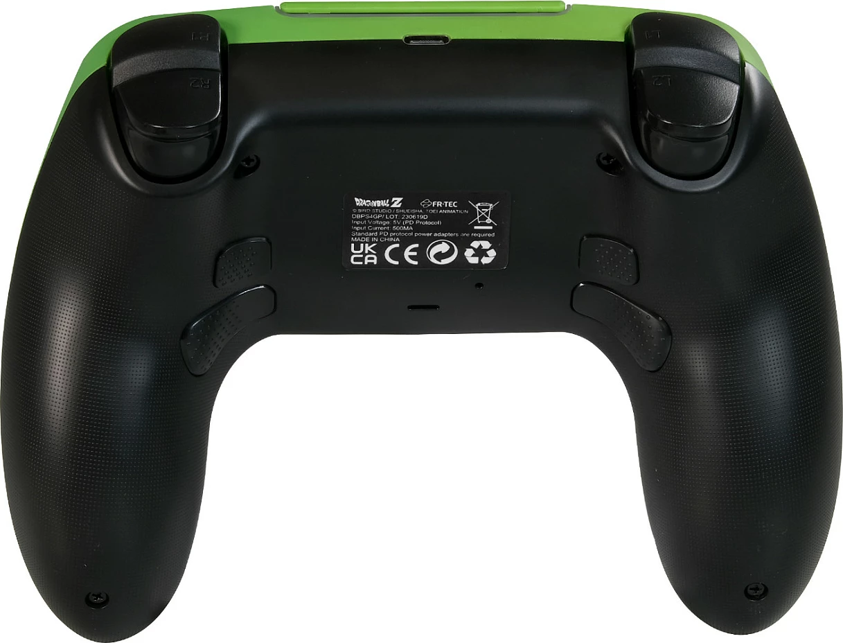 Gamepad Blade Gaming PS4 Dragon Ball Shenron, wireless Bluetooth, për PC/PS4, LED backlight, gjelbër/portokalli 2