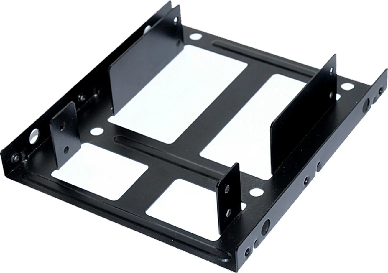 Adapter montimi Ultron 377215 për HDD/SSD 2.5"/3.5", metal, i zi