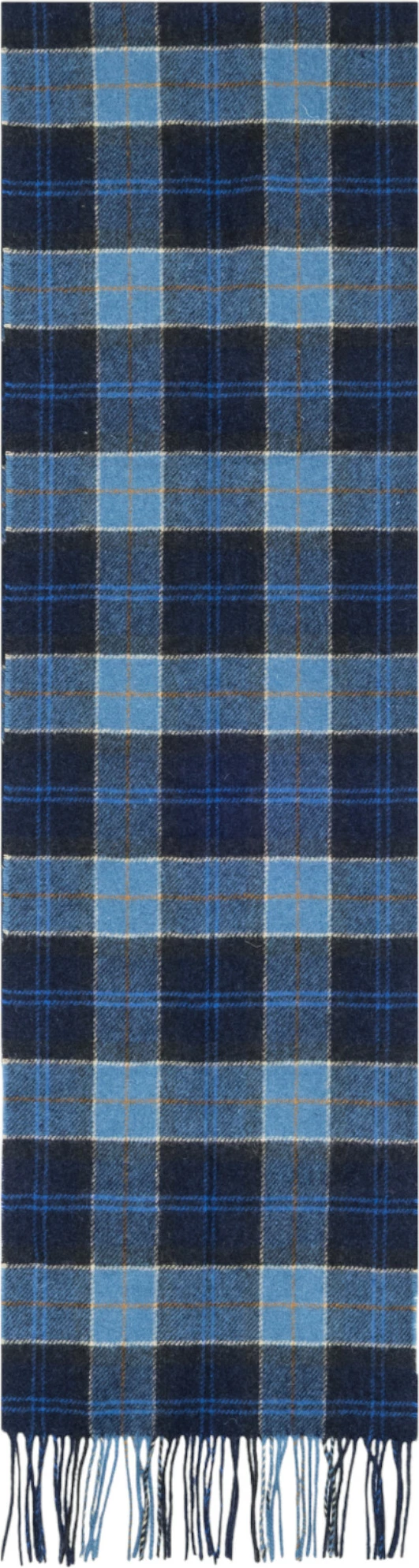 Shall për meshkuj Barbour Tartan Lambswool USC0001, blu e errët