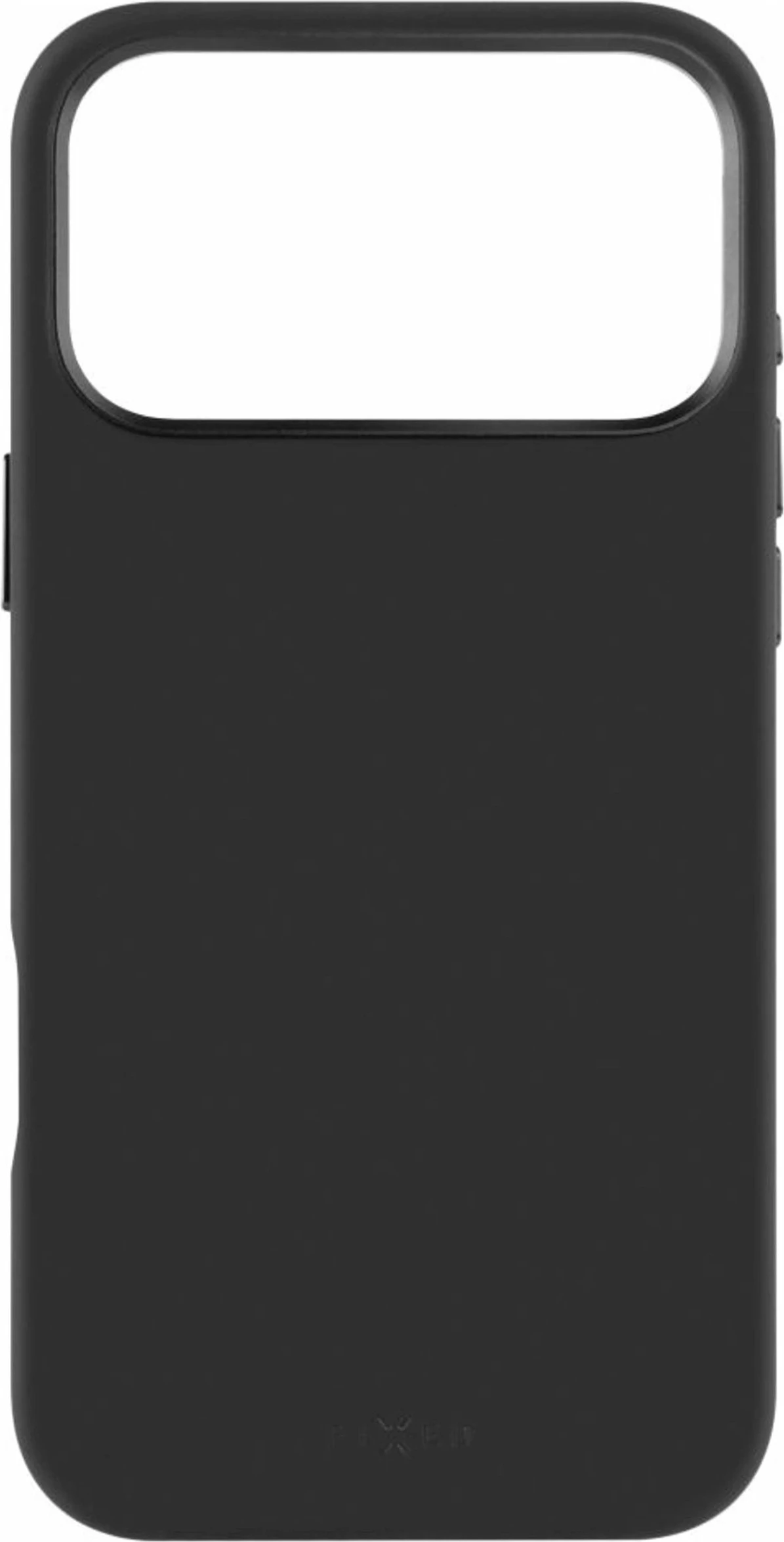 Mbështjellës Fixed MagFlow për iPhone 17 Pro Max, silikon i lëngshëm, MagSafe, i zi