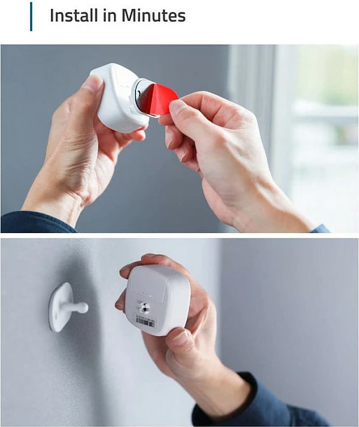 Sensor lëvizjeje Eufy T8910021, wireless, Wi‑Fi, montim në mur, 9.144 m, i bardhë