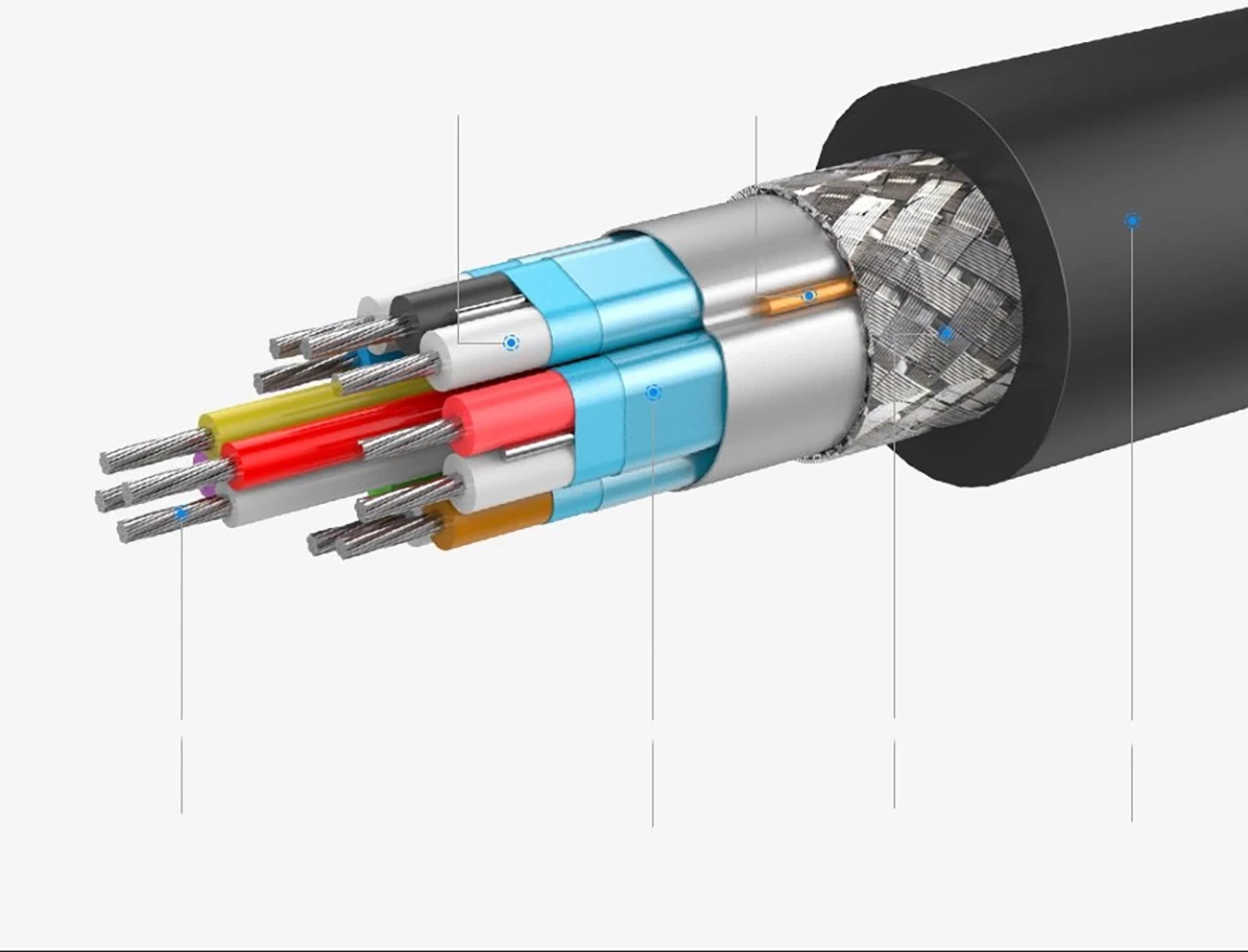 Kabllo DisplayPort Ugreen DP102 10211, 2m, 4K, e zezë
