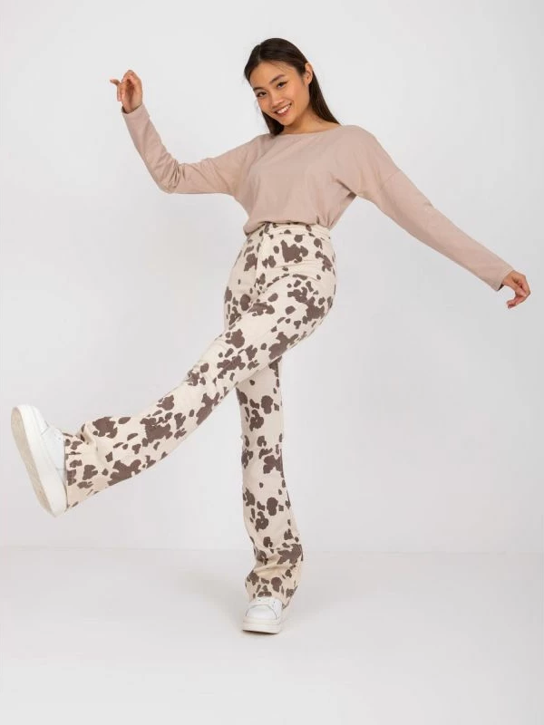 Bluzë femra BASIC FEEL GOOD, bezhë e errët