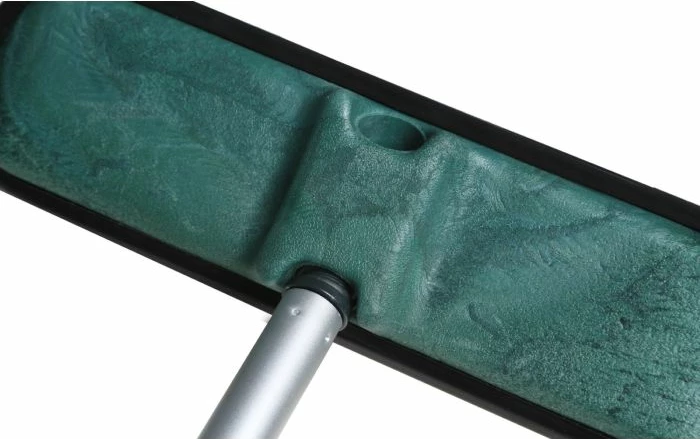 Furçë larëse teleskopike BRUNNER 7203153N, 105-175 cm, 25 cm, kokë e zëvendësueshme, e gjelbër/argjendtë, me fije të verdha