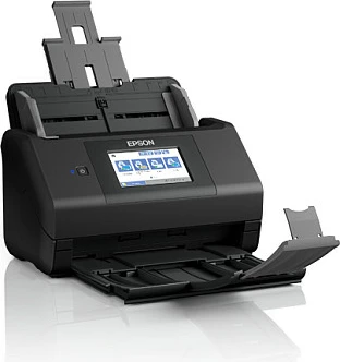 Skaner dokumentesh Epson WorkForce ES-580W, A4, duplex, Wi-Fi, ADF 200 fletë, 35 ppm, i zi