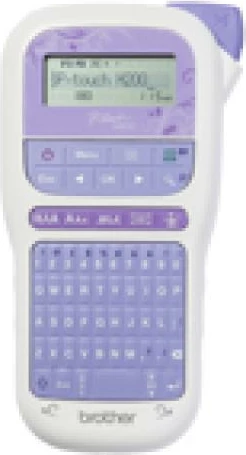 Printer etiketa Brother P‑Touch PT‑H200 (PTH200ZG1), 203 dpi, formati B2, me dizajne/kuadre dekorative, portativ, vjollcë/bardhë