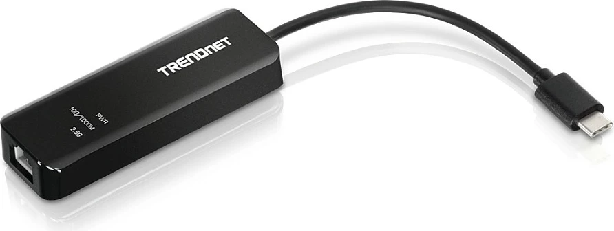Adapter Ethernet USB-C TRENDnet TUC-ET2G, 2.5 Gigabit RJ-45, USB 3.2 Gen 2, i zi