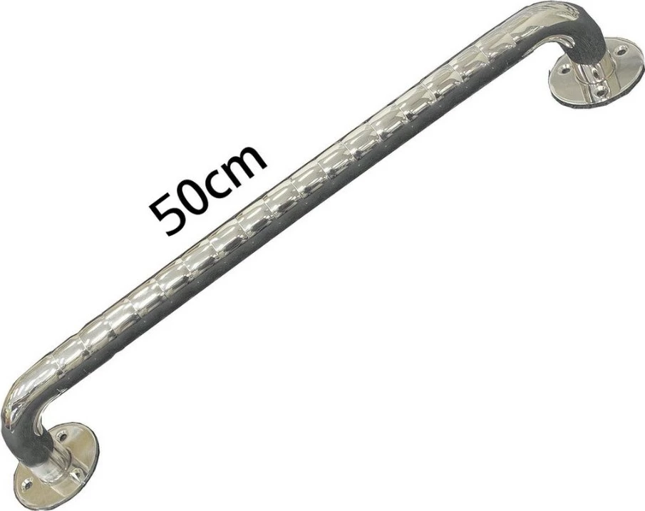 Dorëz mbajtëse SUNDO, 50 cm, Çelik inox, Argjendtë