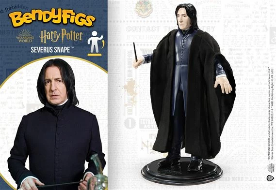 Figurinë e përkulshme Noble Collection Bendyfigs Harry Potter Severus Snape 18 cm