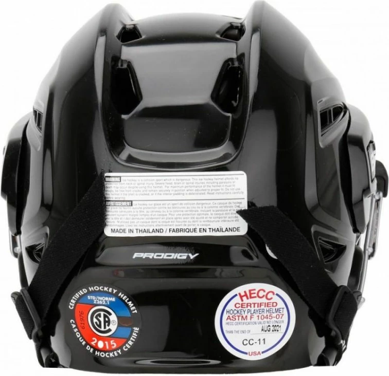 Helmetë hokeji për djem Bauer, e bardhë