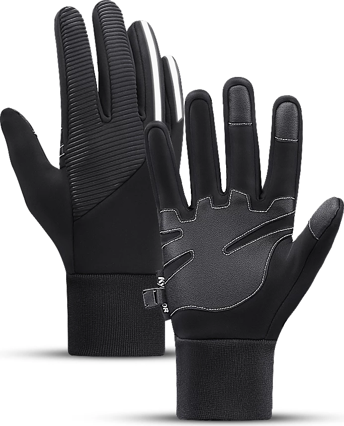 Doreza sportive Hurtel për telefon, të izoluara, antirrëshqitëse, XL, të zeza