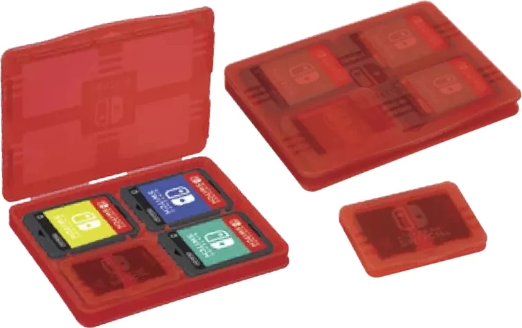 Çantë mbrojtëse udhëtimi Nacon Traveler Deluxe System Case XL për Nintendo Switch 2/OLED/Switch, 305×255×127 mm, e zezë