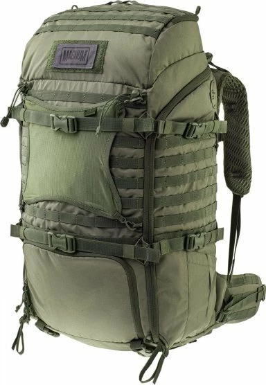 Çantë shpine hiking Magnum Multitask 70L, gjelbër