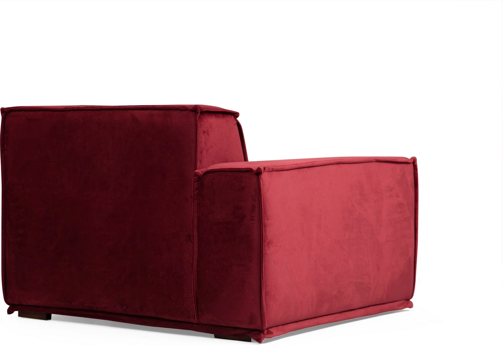 Këndare Atelier del Sofa, Lego Corner 8, ngjyrë burgundy (Chl-O1-1R)