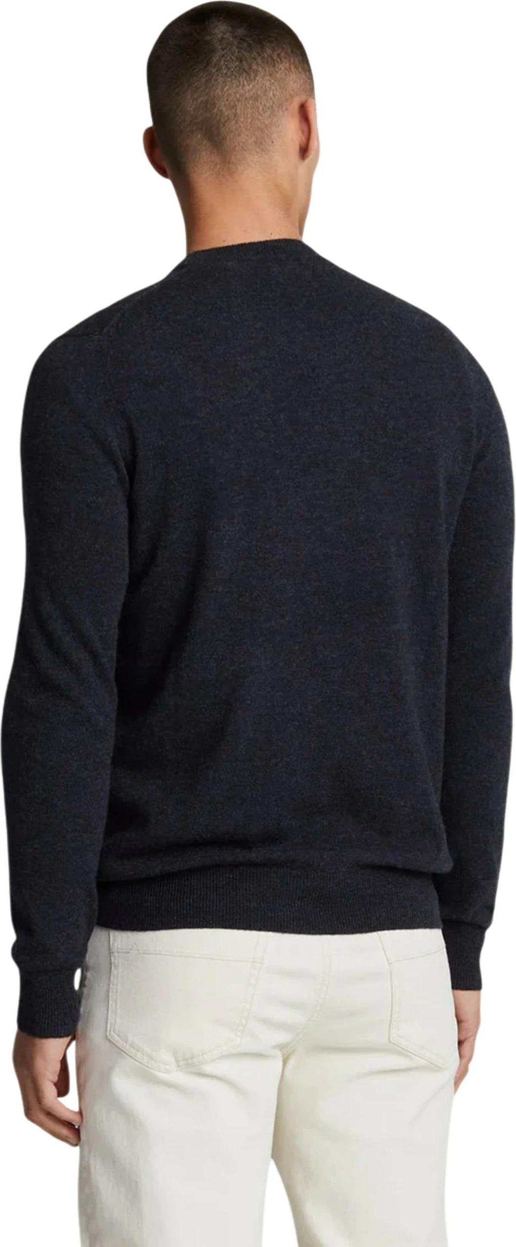 Xhemper për meshkuj Lyle & Scott KN2114VC, i zi [Madhësia: M]