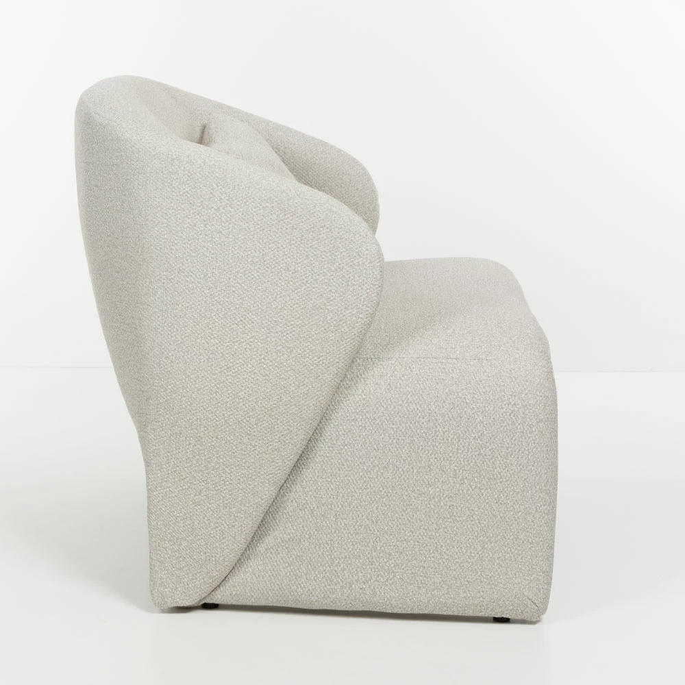 Karrige e ulët POSA, bezhë, 76x77.5x73.5cm