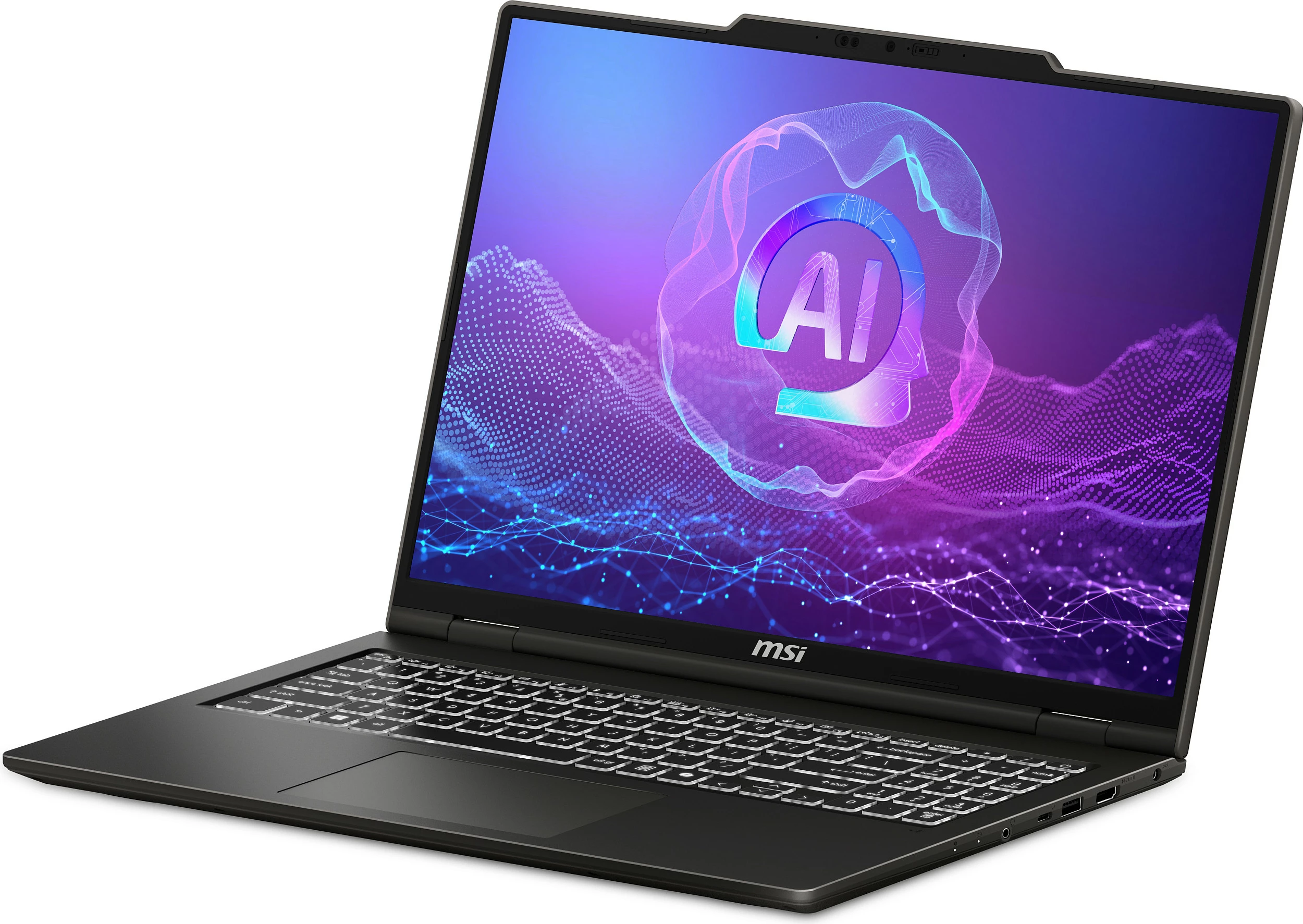Laptop MSI VenturePro A16 AI+ A3HWEG-003, AMD Ryzen AI 7 350, 16" 2048x1280, GeForce RTX 5050 8GB, e zezë