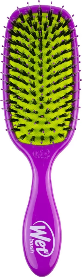 Furçë për flokë Wet Brush Shine Enhancer për femra, e purpurt, 1 copë